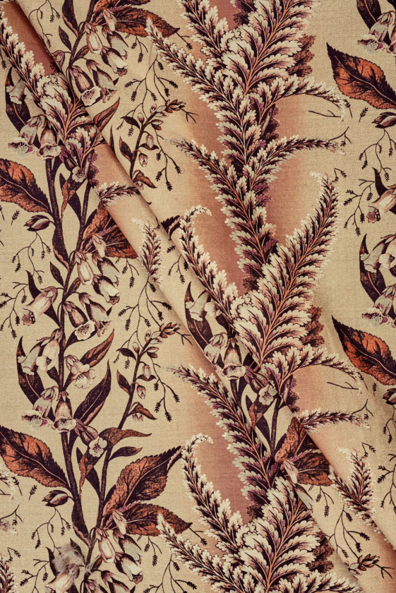 Wiskoza z beÅ¼owym wzorem...